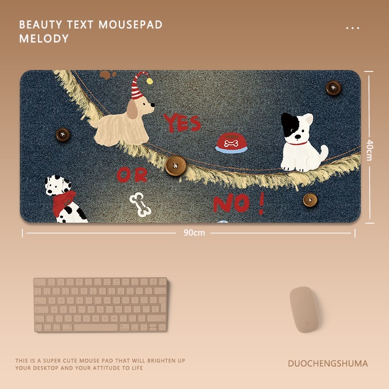 可愛卡通 主題桌墊 布質滑鼠墊-ZUIHANG SHOP