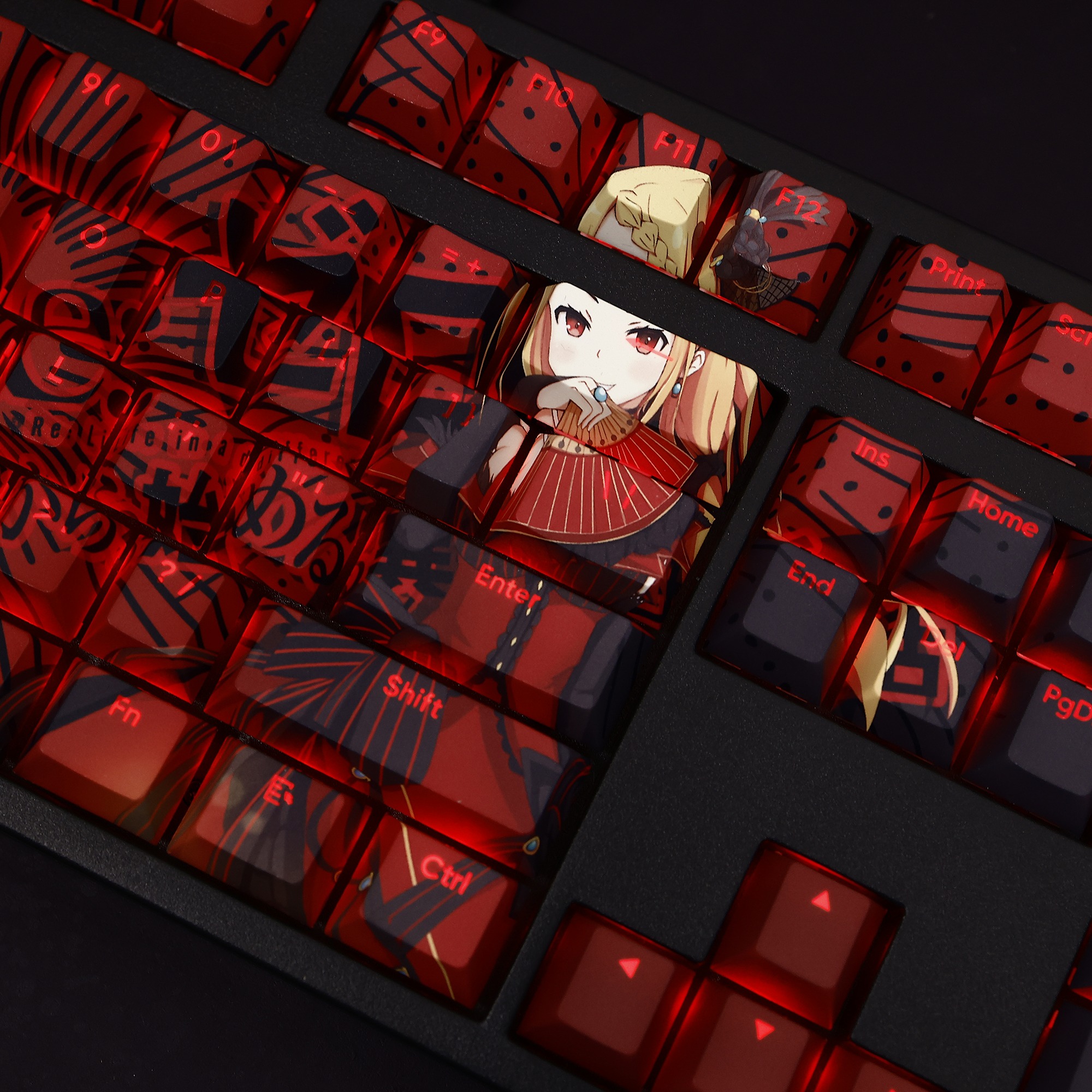 普莉希拉·跋利耶爾透光RGB108鍵標準配列衛星軸鍵帽-ZUIHANG SHOP