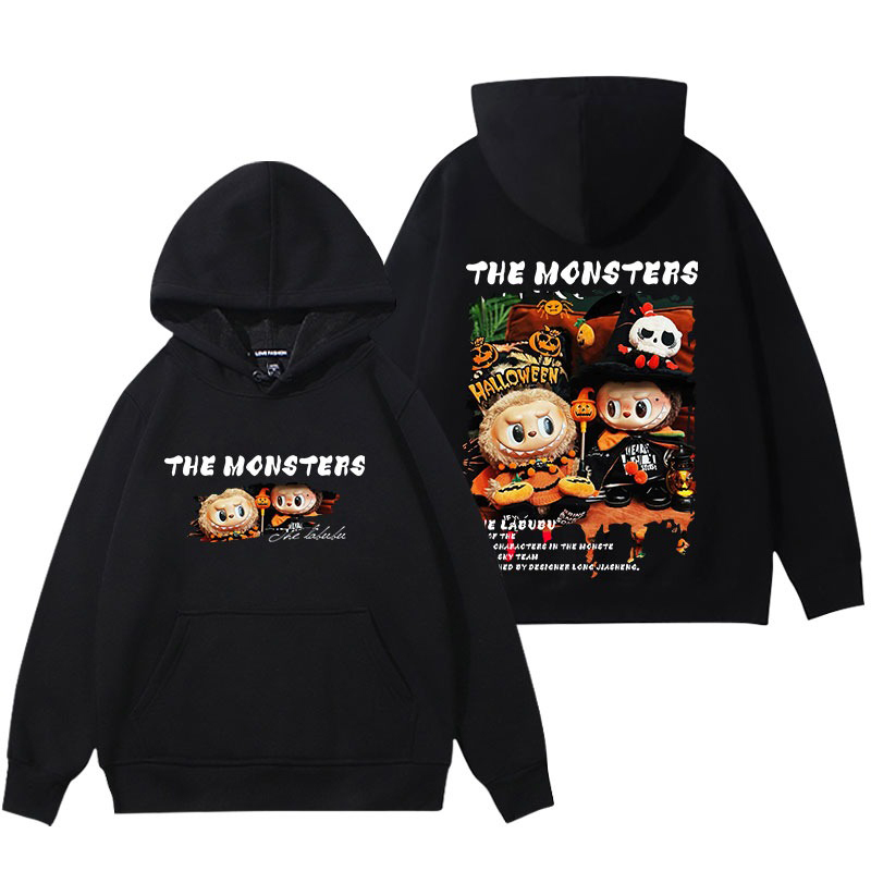 Labubu新款 親子情侶男女款連帽衛衣-ZUIHANG SHOP