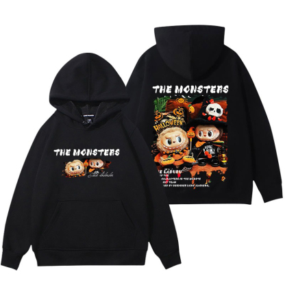 Labubu新款 親子情侶男女款連帽衛衣-ZUIHANG SHOP