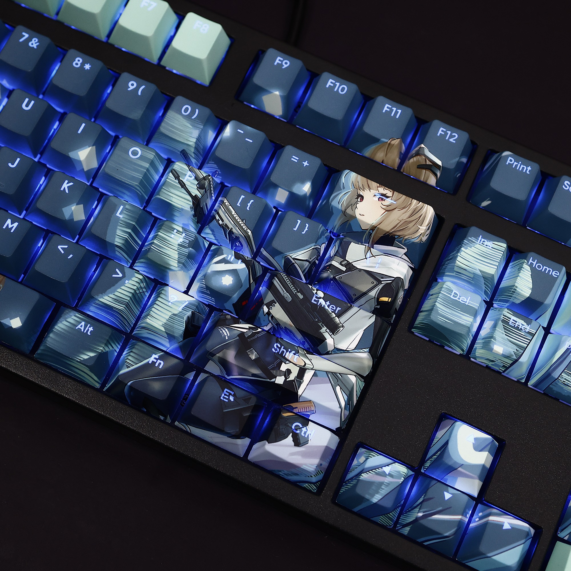 茉莉安透光RGB108鍵標準配列衛星軸鍵帽-ZUIHANG SHOP