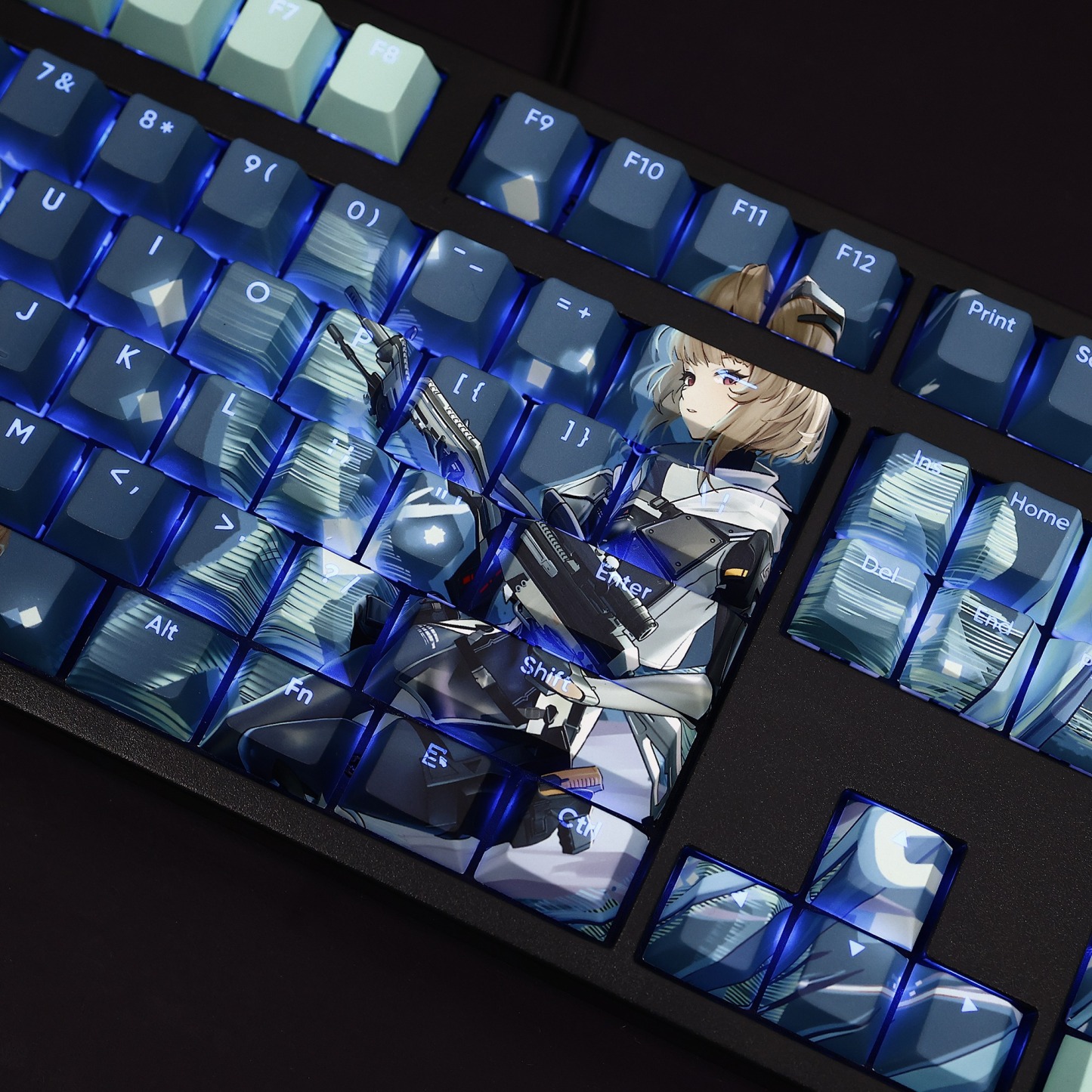 茉莉安透光RGB108鍵標準配列衛星軸鍵帽-ZUIHANG SHOP