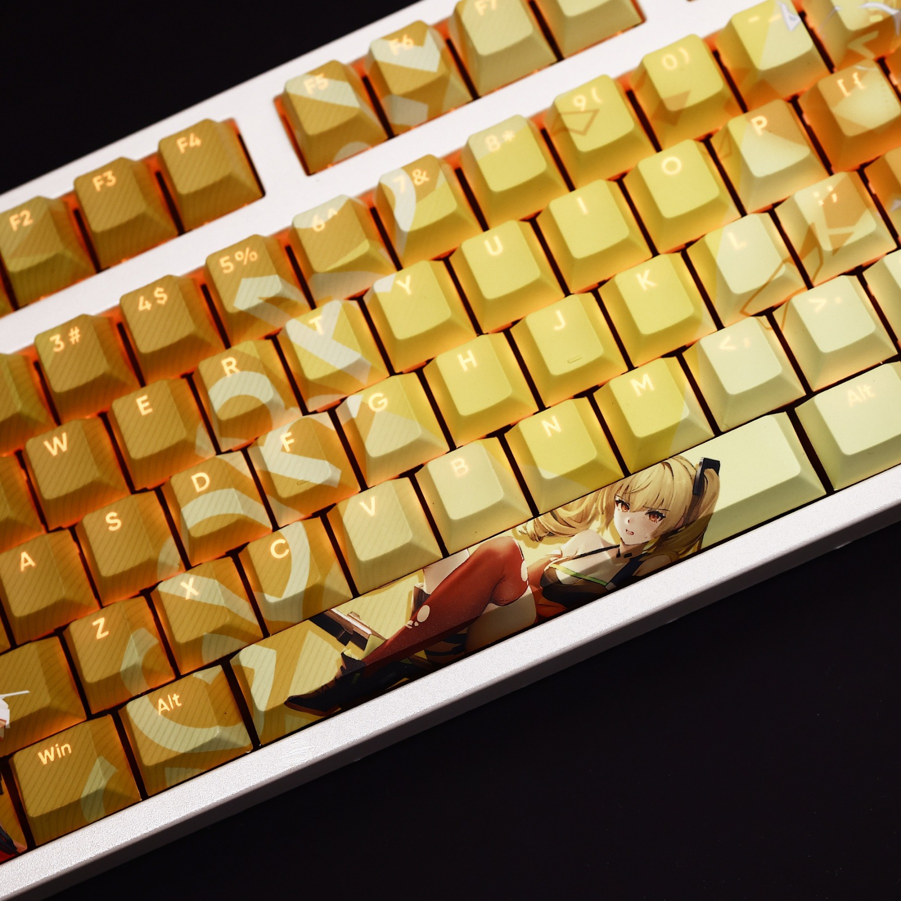 芬妮透光RGB108鍵標準配列衛星軸鍵帽-ZUIHANG SHOP