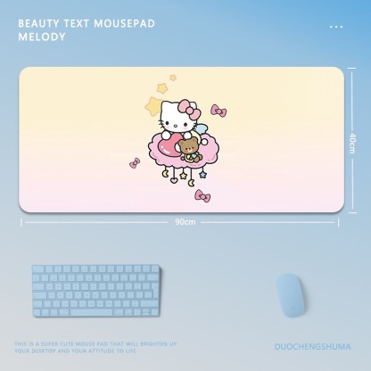 三麗鷗 主題桌墊 布質滑鼠墊-ZUIHANG SHOP