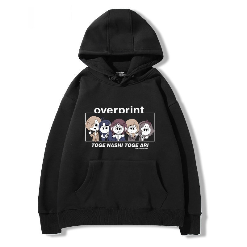 Girls Band Cry 秋冬新款 親子情侶裝連帽衛衣