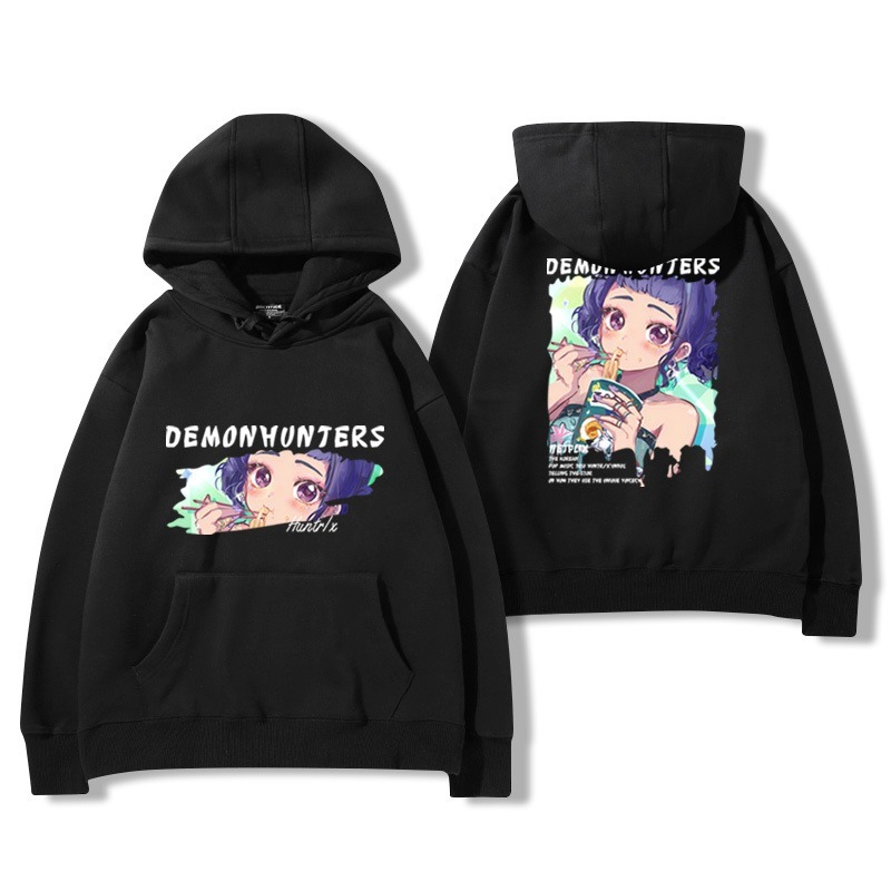 K-POP獵魔女團 2025秋冬新款 親子情侶男女連帽衛衣