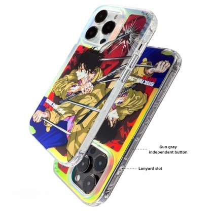 坂本日常「隱砂」IMD炫彩鐳射 軟邊硬背 手機殼-ZUIHANG SHOP