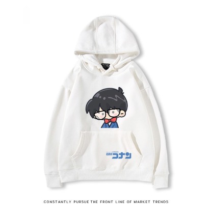 名偵探柯南 秋冬新款 親子情侶裝連帽衛衣