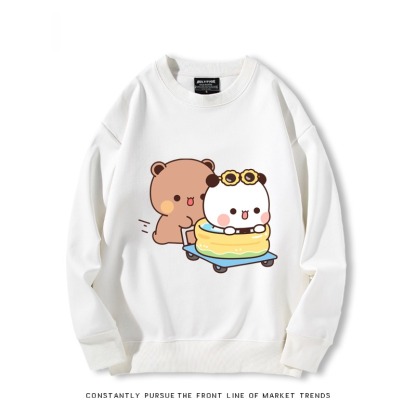 一二布布 秋冬新款 親子情侶裝圓領長袖