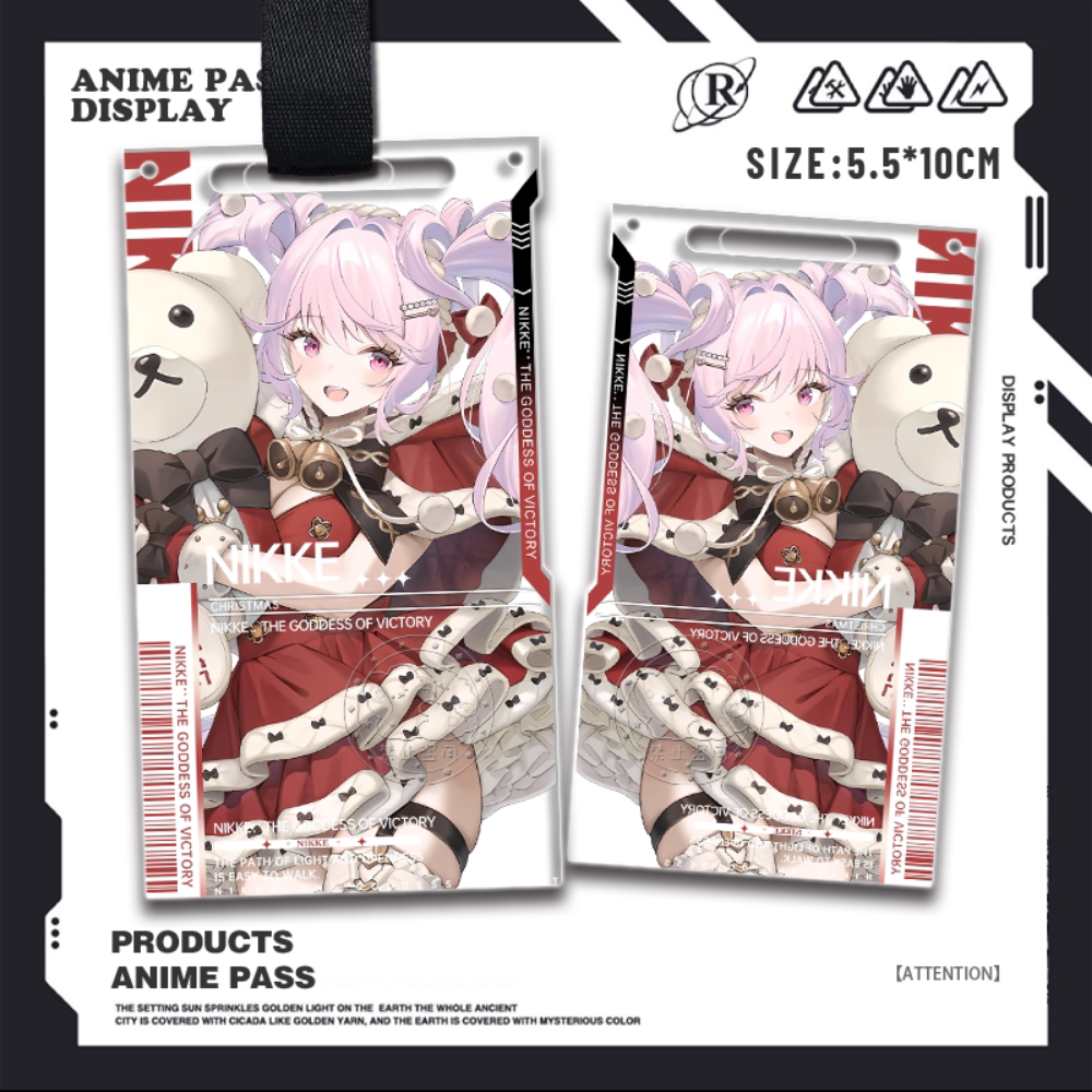 勝利女神NIKKE亞克力通行證掛飾