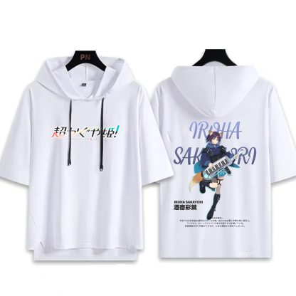 超時空輝耀姬 連帽短袖T恤