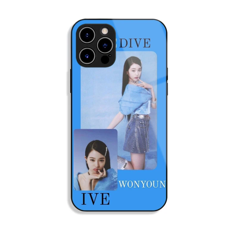 IVE 高清鋼化玻璃手機殼