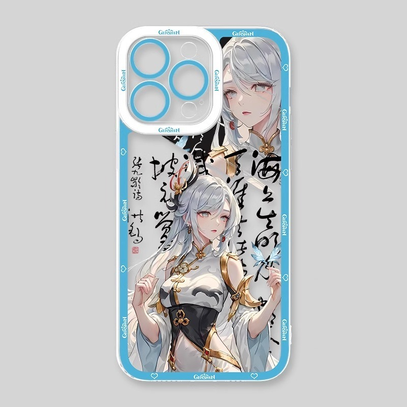 原神古風天使眼透明防摔軟殼-ZUIHANG SHOP