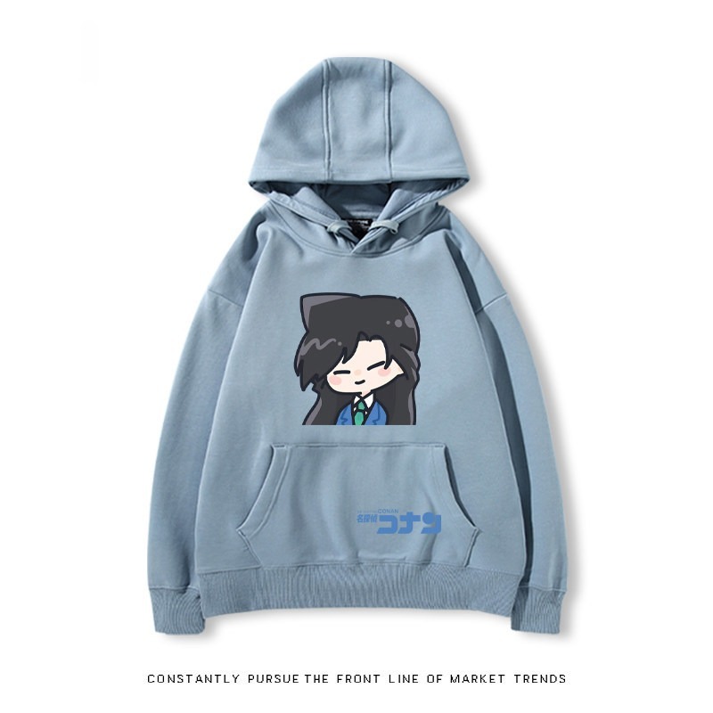 名偵探柯南 秋冬新款 親子情侶裝連帽衛衣