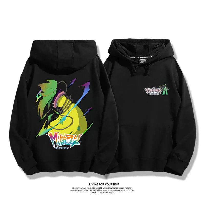 寶可夢傳說 Z-A 2025秋冬新款 親子情侶男女連帽衛衣