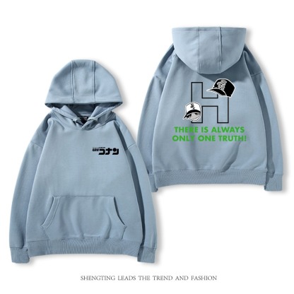 名偵探柯南 2025秋冬新款 親子情侶裝連帽衛衣