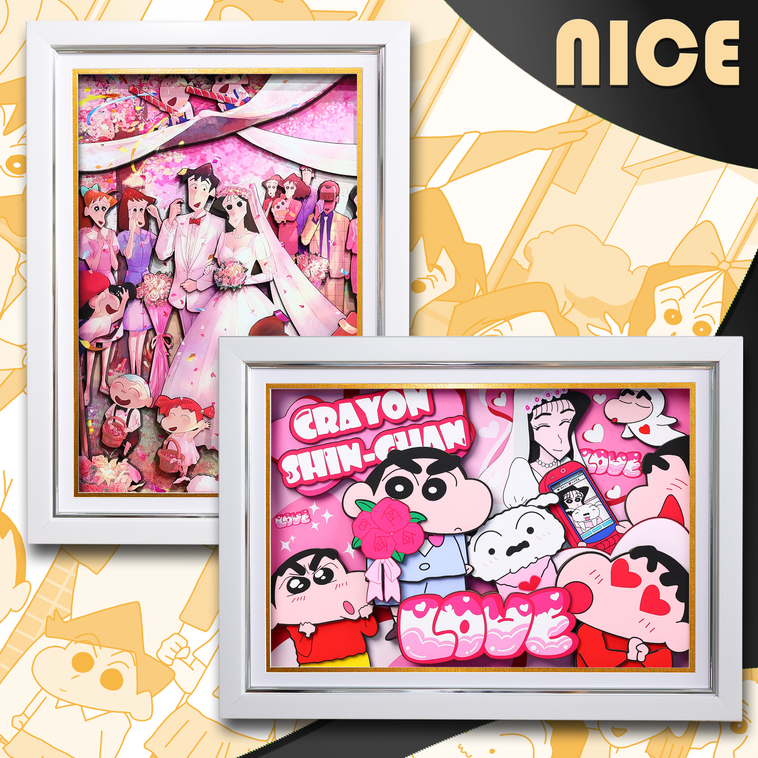 蠟筆小新 3D立體畫-ZUIHANG SHOP