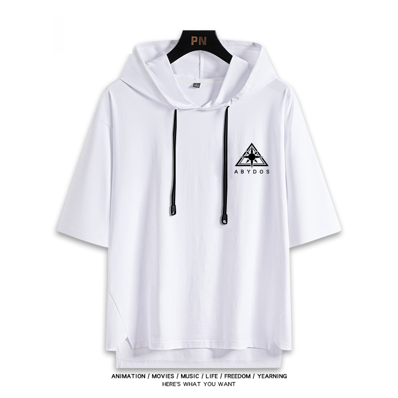 蔚藍檔案 鬼方佳代子 連帽短袖T恤-ZUIHANG SHOP