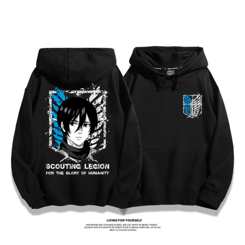 進擊的巨人 2025秋冬新款 親子情侶男女連帽衛衣-ZUIHANG SHOP