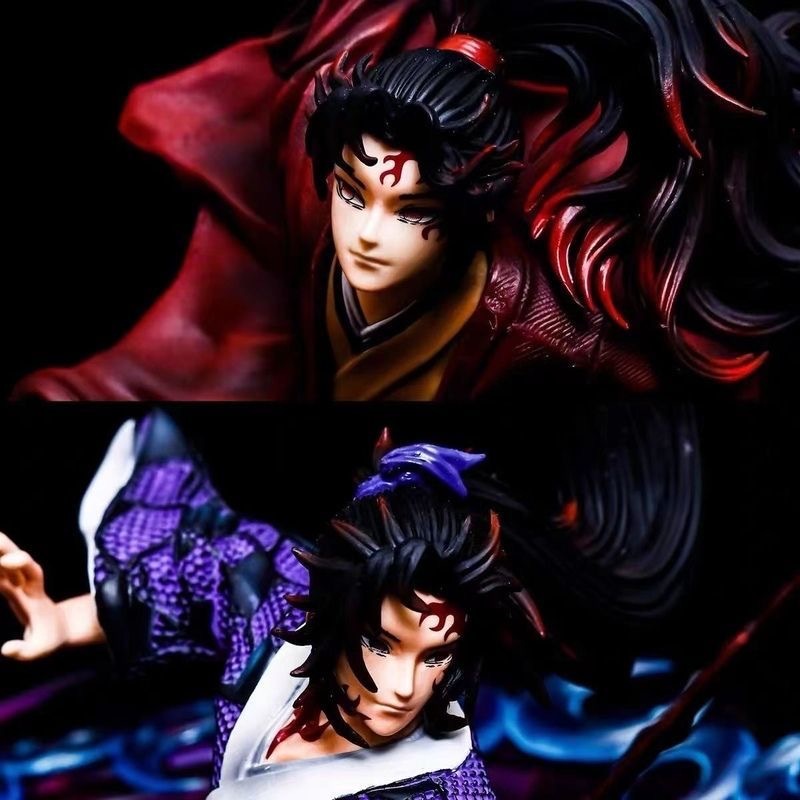 CHENG JacksDv 鬼滅之刃 繼國緣一VS黑死牟(雙頭雕)