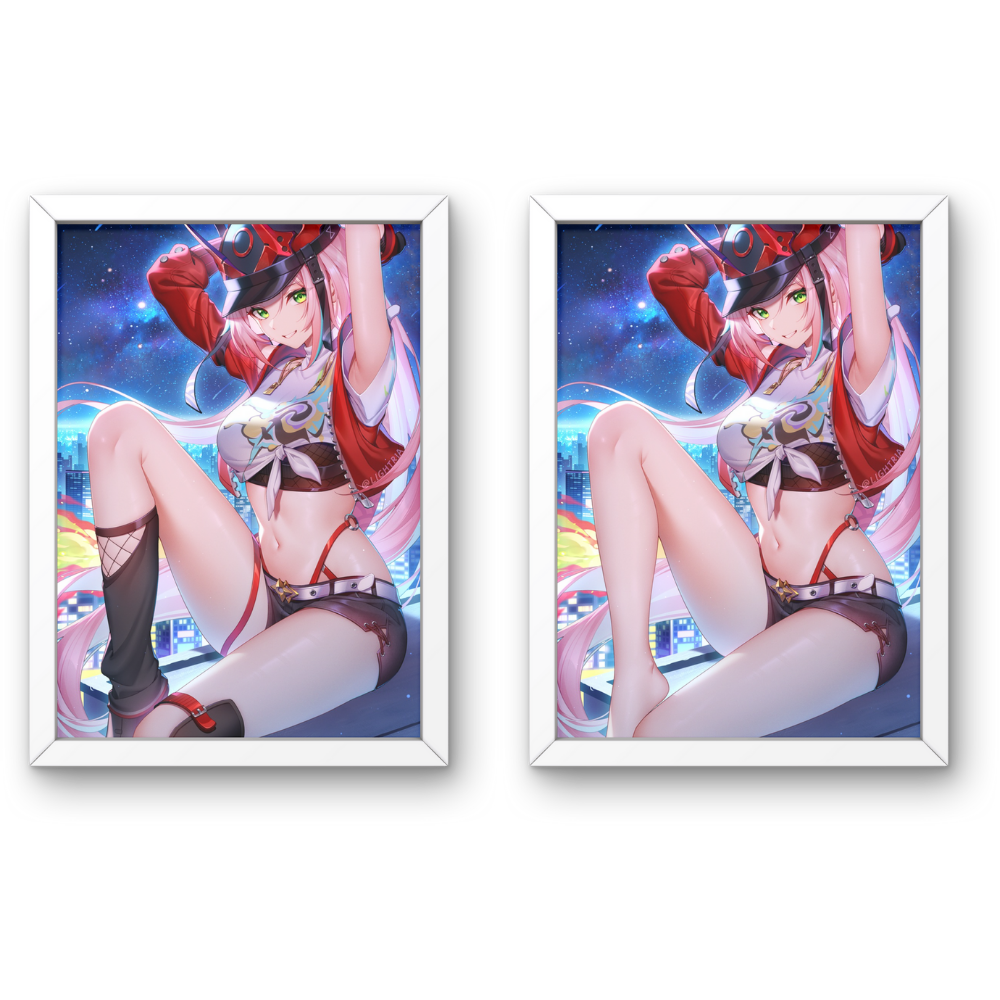 崩壞:星穹鐵道3D動漫立體畫海報 - 3D漸層與立體效果