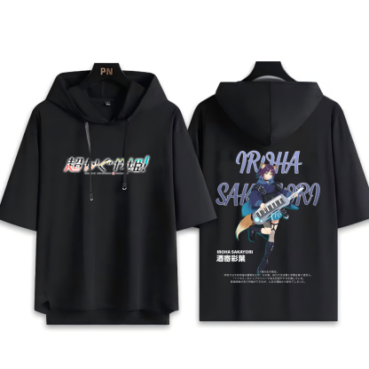 超時空輝耀姬 連帽短袖T恤