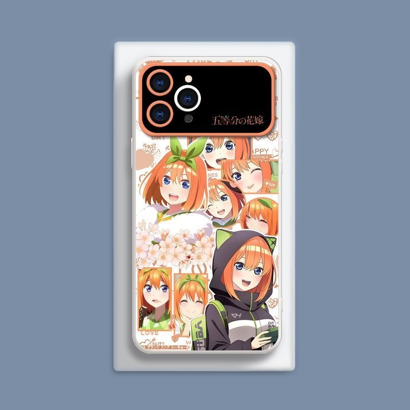 五等分的花嫁液態大視窗全包矽膠防摔軟殼