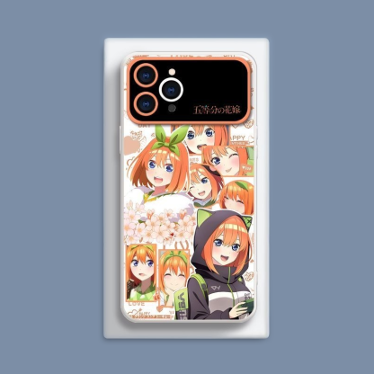 五等分的花嫁液態大視窗全包矽膠防摔軟殼