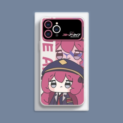 蔚藍檔案液態大視窗全包矽膠防摔軟殼-ZUIHANG SHOP