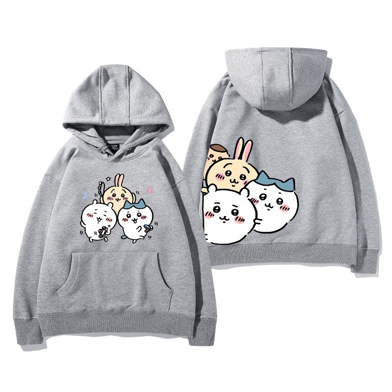 Chiikawa 2025秋冬新款 親子情侶男女連帽衛衣