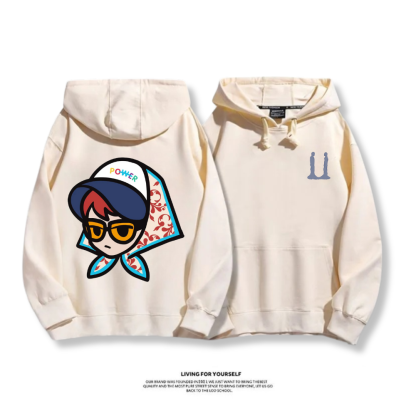 GD權志龍 2025秋冬新款 親子情侶男女連帽衛衣