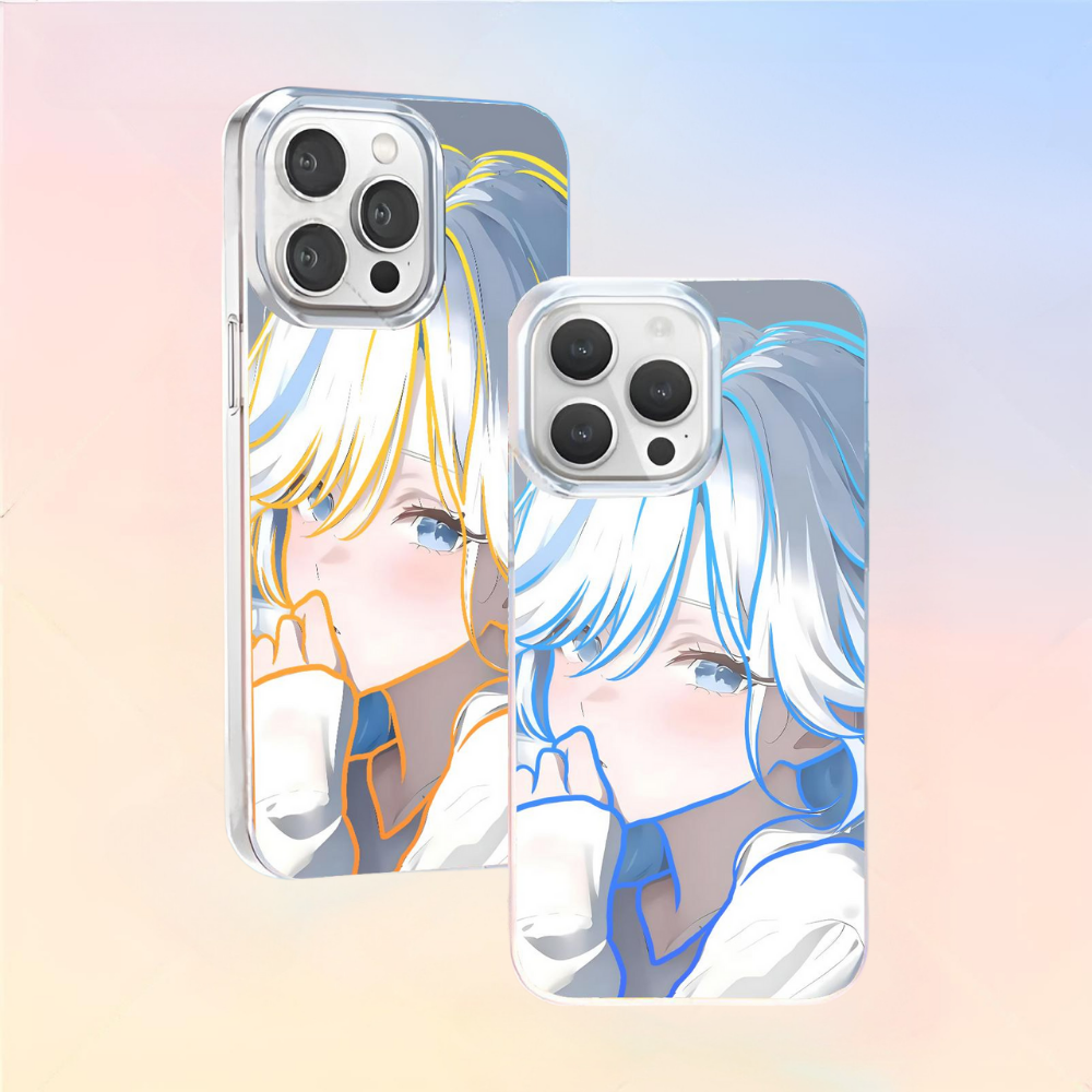 原神極光金漸變防摔手機殼