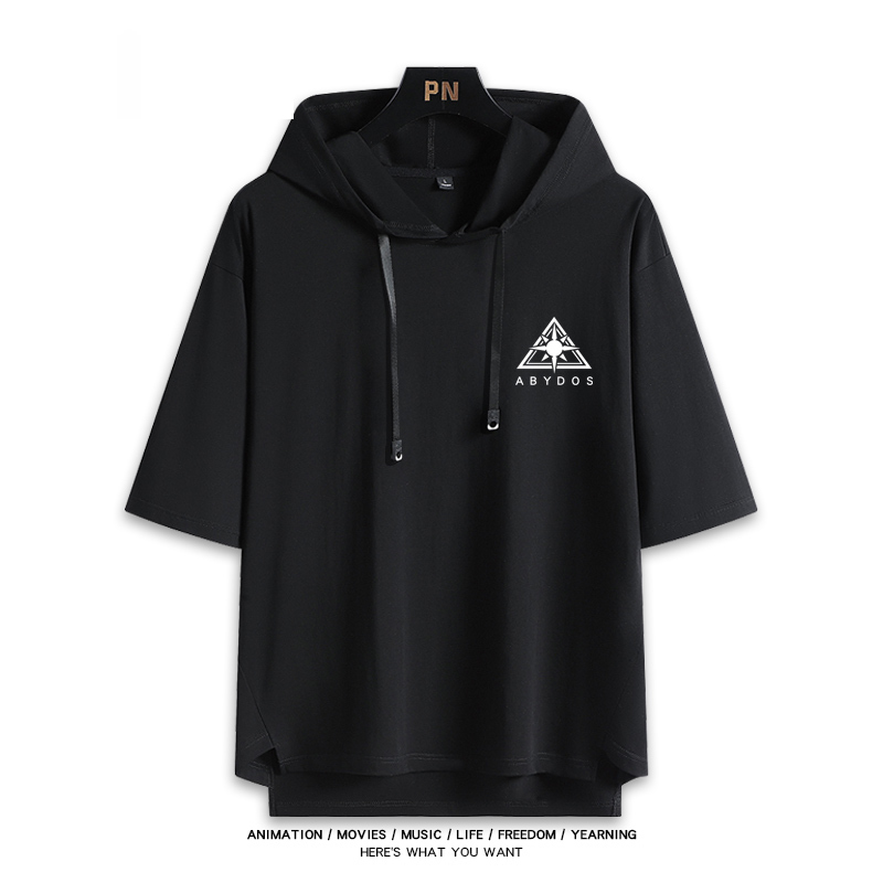 蔚藍檔案 鬼方佳代子 連帽短袖T恤-ZUIHANG SHOP