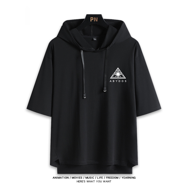 蔚藍檔案 鬼方佳代子 連帽短袖T恤-ZUIHANG SHOP