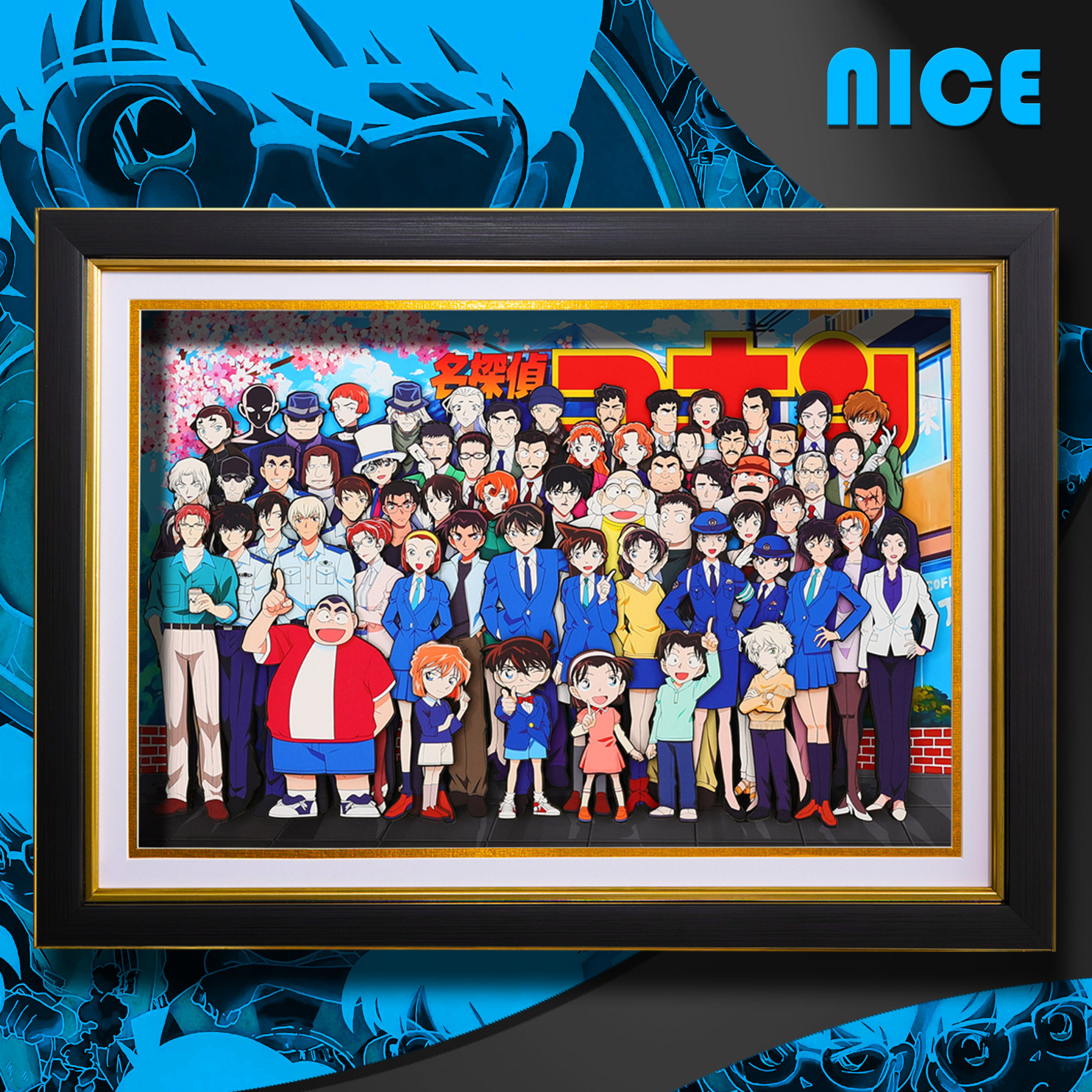 名偵探柯南 3D立體畫-ZUIHANG SHOP