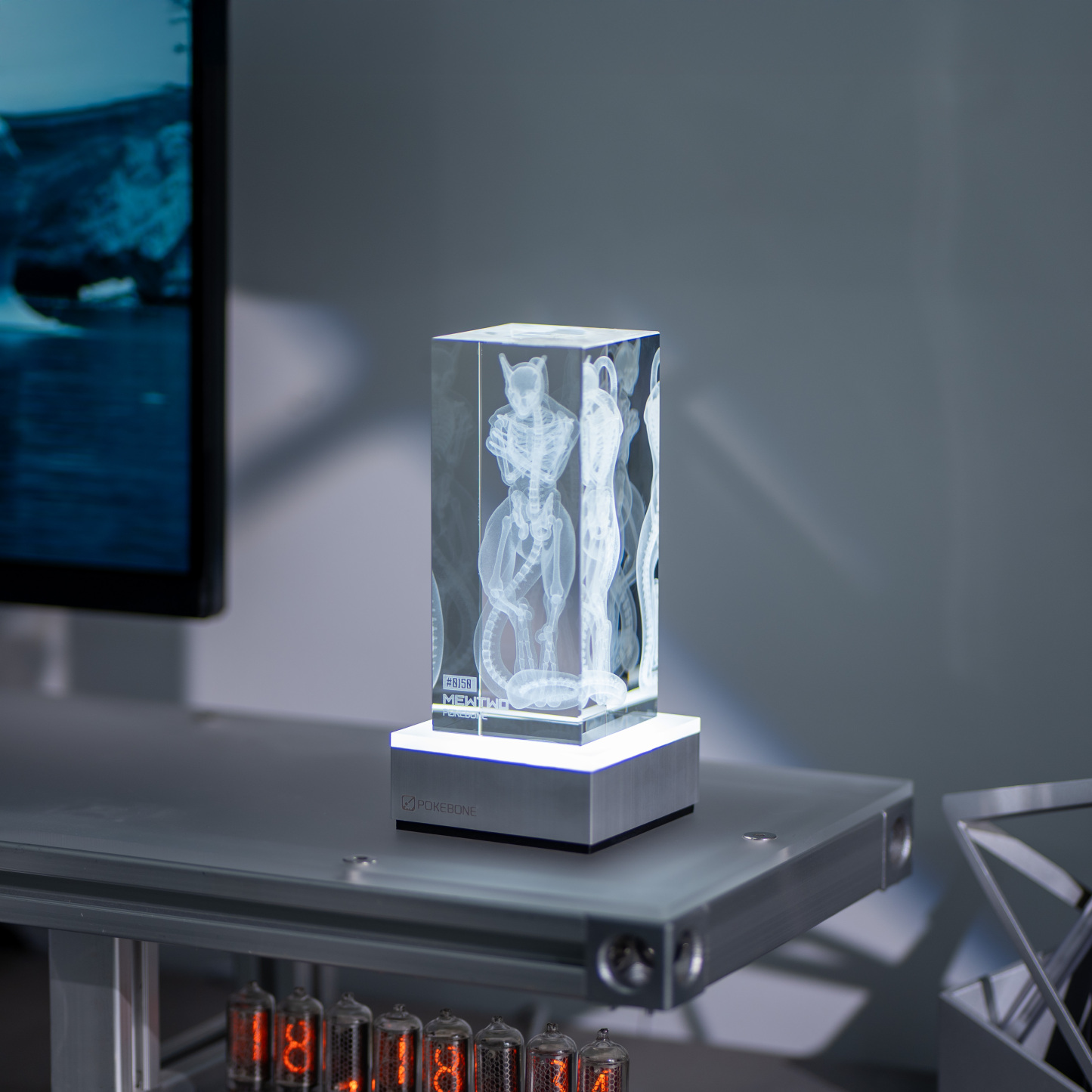 超夢骨骼水晶燈｜智能RGB調光｜金屬底座-ZUIHANG SHOP