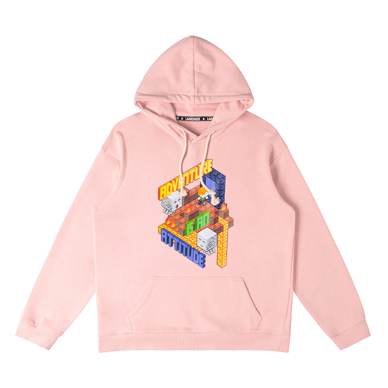 麥塊新款 親子情侶男女款連帽衛衣-ZUIHANG SHOP