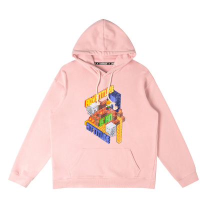 麥塊新款 親子情侶男女款連帽衛衣-ZUIHANG SHOP