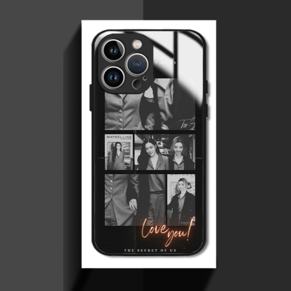 LINGORM 新款高清全包防摔玻璃殼