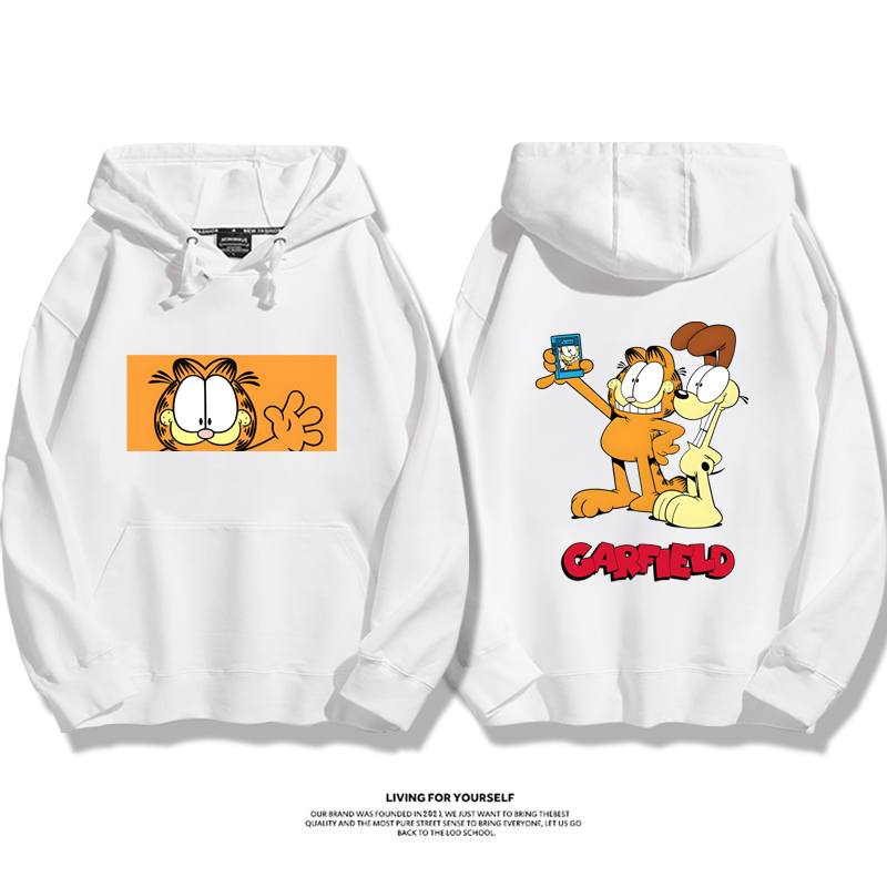 加菲貓新款 親子情侶男女款連帽衛衣-ZUIHANG SHOP