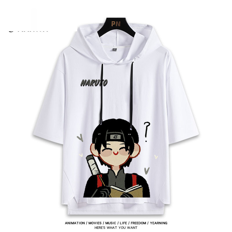 火影忍者 連帽短袖T恤