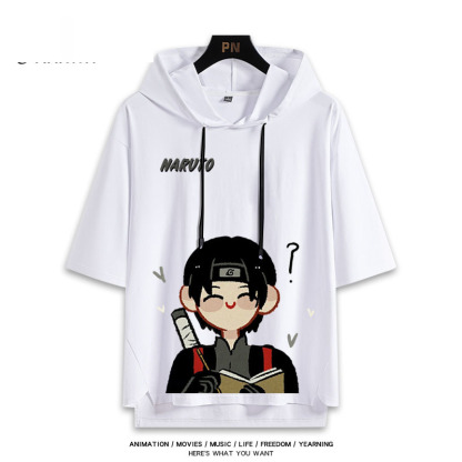 火影忍者 連帽短袖T恤