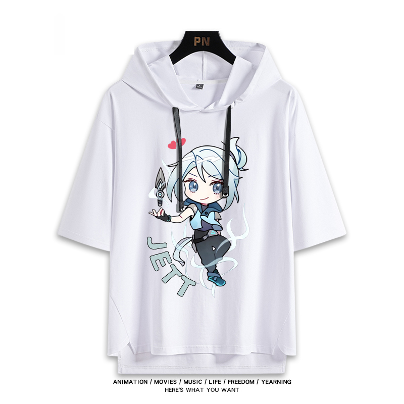 無畏契約VALORANT 連帽短袖T恤-ZUIHANG SHOP