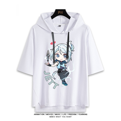 無畏契約VALORANT 連帽短袖T恤-ZUIHANG SHOP