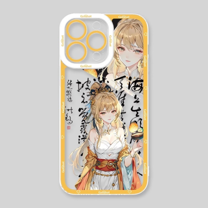 原神古風天使眼透明防摔軟殼-ZUIHANG SHOP