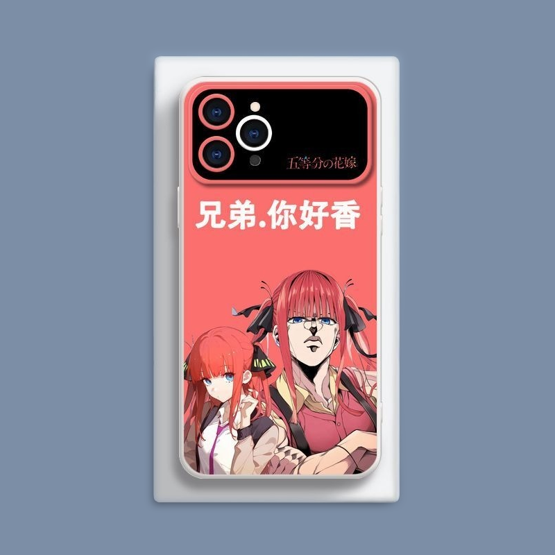 五等分的花嫁液態大視窗全包矽膠防摔軟殼