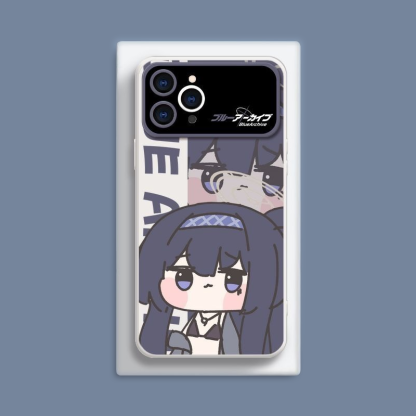 蔚藍檔案液態大視窗全包矽膠防摔軟殼-ZUIHANG SHOP