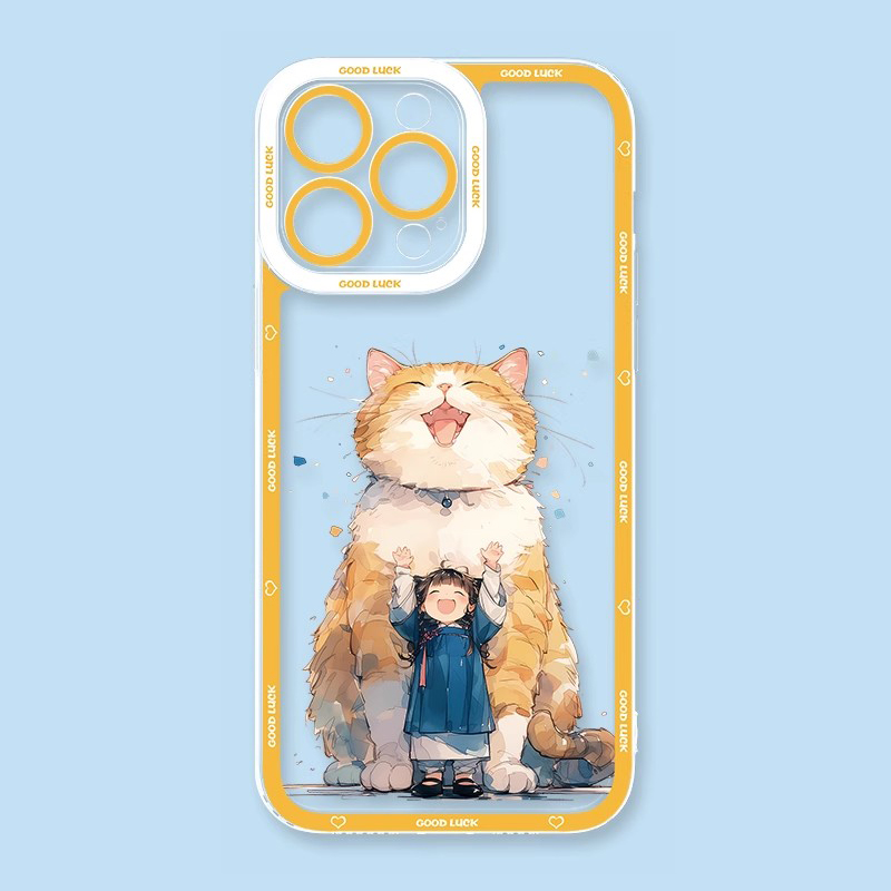 可愛萌寵天使眼透明防摔軟殼-ZUIHANG SHOP