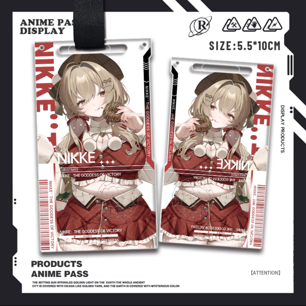 勝利女神NIKKE亞克力通行證掛飾