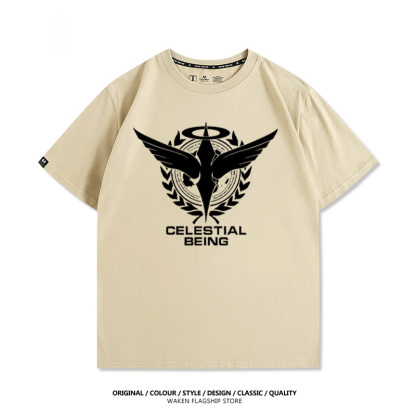 機動戰士鋼彈潮牌 印花T恤